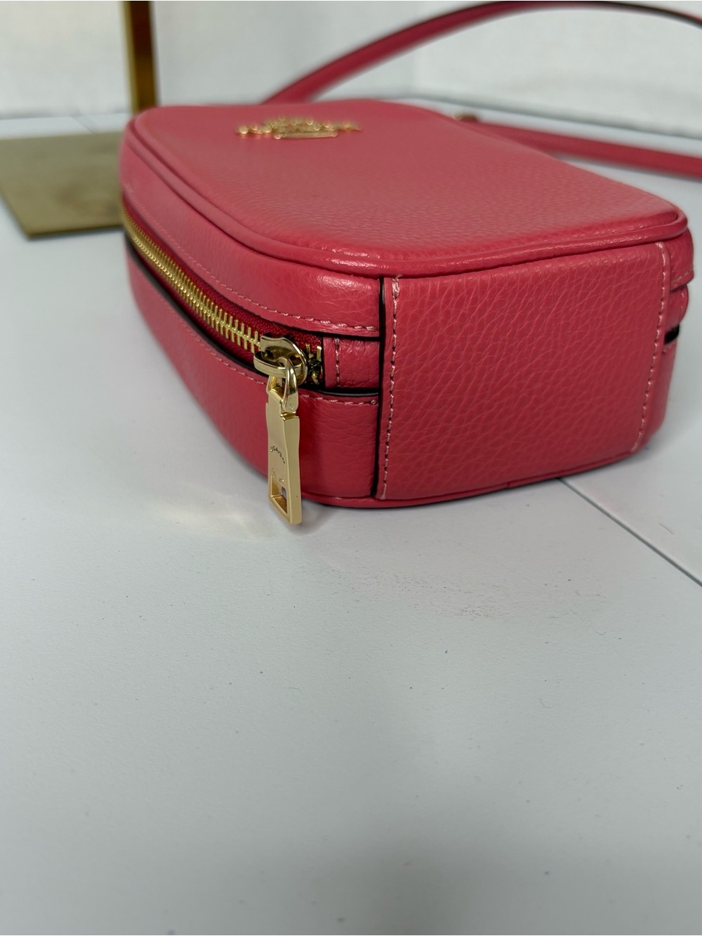 NWOT Coach Eva Phone Crossbody in Watermelon with gold hardware - Picture 10 of 14